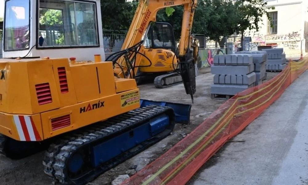 Πάτρα: Νέα Πεζοδρόμια στην οδό Ρήγα Φεραίου - Μιχαλακοπούλου